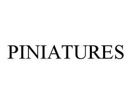 PINIATURES trademark
