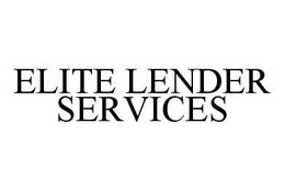 ELITE LENDER SERVICES trademark