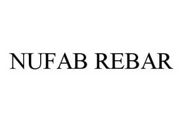 NUFAB REBAR trademark