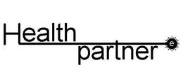 HEALTH PARTNER E trademark