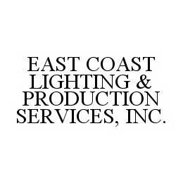 EAST COAST LIGHTING & PRODUCTION SERVICES, INC. trademark