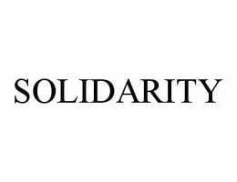 SOLIDARITY trademark
