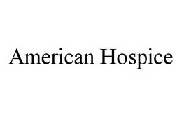 AMERICAN HOSPICE trademark