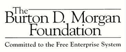 THE BURTON D. MORGAN FOUNDATION COMMITTED TO THE FREE ENTERPRISE SYSTEM trademark