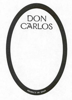 DON CARLOS PRODUCT OF SPAIN trademark