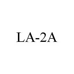 LA-2A trademark