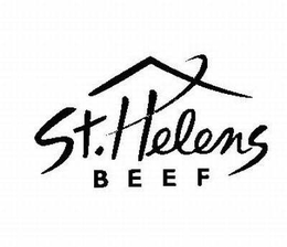 ST. HELENS BEEF trademark