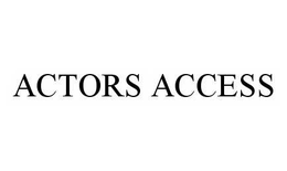 ACTORS ACCESS trademark