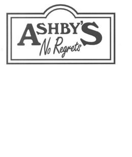 ASHBY'S NO REGRETS trademark