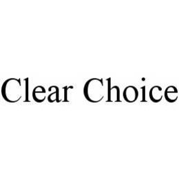 CLEAR CHOICE trademark