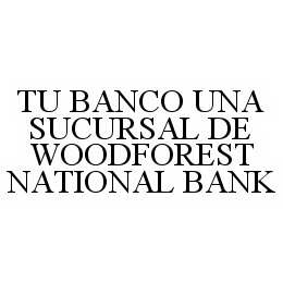 TU BANCO UNA SUCURSAL DE WOODFOREST NATIONAL BANK trademark