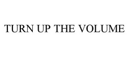 TURN UP THE VOLUME trademark