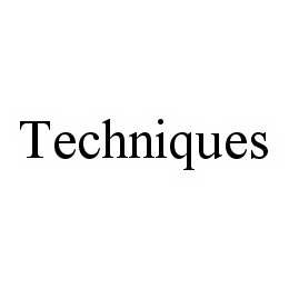 TECHNIQUES trademark