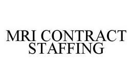 MRI CONTRACT STAFFING trademark