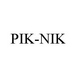 PIK-NIK trademark