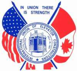 INTERNATIONAL UNION OF ELEVATOR CONSTRUCTORS IN UNION THERE IS STRENGTH ORGANIZED JULY 15, 1901 trademark