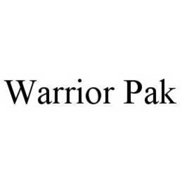 WARRIOR PAK trademark