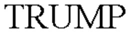 TRUMP trademark