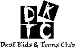 DKTC DEAF KIDS & TEENS CLUB trademark