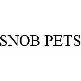 SNOB PETS trademark
