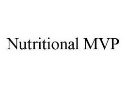 NUTRITIONAL MVP trademark