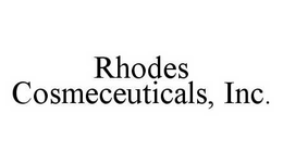 RHODES COSMECEUTICALS, INC. trademark