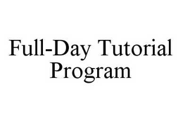 FULL-DAY TUTORIAL PROGRAM trademark