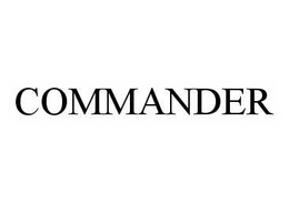 COMMANDER trademark