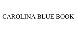 CAROLINA BLUE BOOK trademark