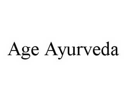 AGE AYURVEDA trademark