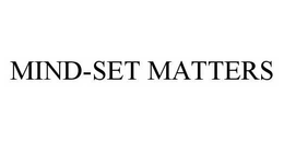 MIND-SET MATTERS trademark
