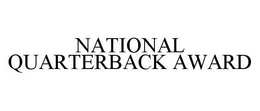 NATIONAL QUARTERBACK AWARD trademark