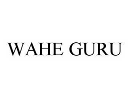 WAHE GURU trademark