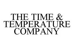 THE TIME & TEMPERATURE COMPANY trademark