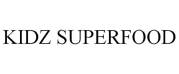 KIDZ SUPERFOOD trademark