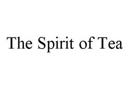 THE SPIRIT OF TEA trademark