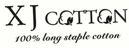 XJ COTTON 100% LONG STAPLE COTTON trademark