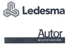 LEDESMA AUTOR MULTIFUNCIÓN trademark