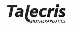TALECRIS BIOTHERAPEUTICS trademark