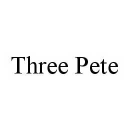 THREE PETE trademark