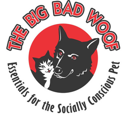THE BIG BAD WOOF ESSENTIALS FOR THE SOCIALLY CONSCIOUS PET trademark