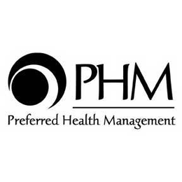 PHM PREFERRED HEALTH MANAGEMENT trademark