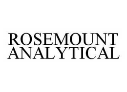 ROSEMOUNT ANALYTICAL trademark