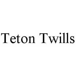 TETON TWILLS trademark