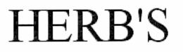 HERB'S trademark