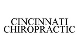 CINCINNATI CHIROPRACTIC trademark