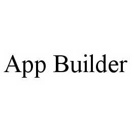 APP BUILDER trademark