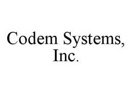 CODEM SYSTEMS, INC. trademark