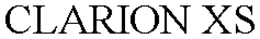 CLARION XS trademark