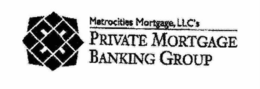 METROCITIES MORTGAGE, LLC'S PRIVATE MORTGAGE BANKING GROUP trademark